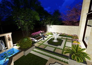 园林景观设计方案效果图 设计素材与教学资源下载指南